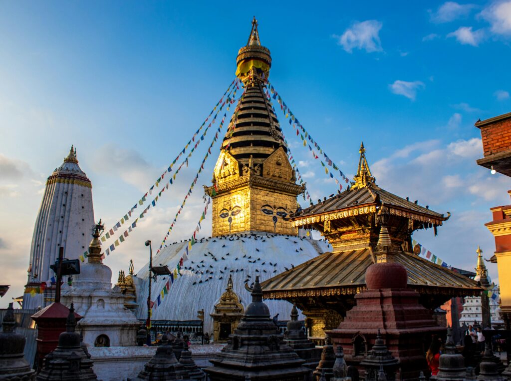 Yoga Gruppenreise Swayambhu Stupa